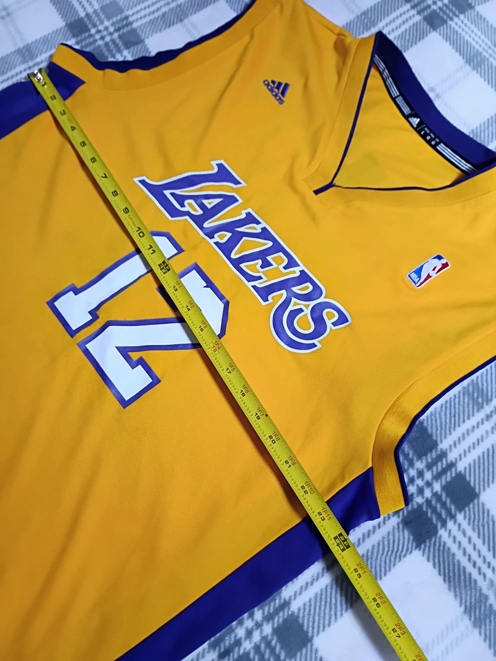 Dwight Howard #12 Los Angeles Lakers Adidas  Jersey Men's Large
